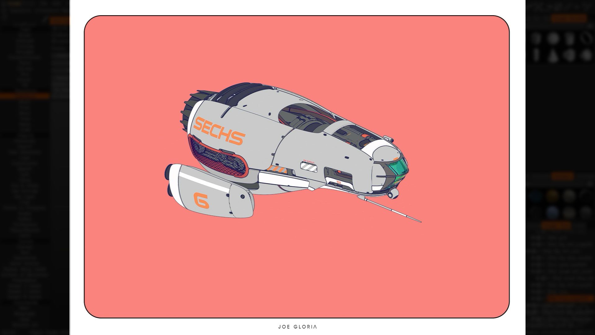 Concepting Spaceships for Film & Games